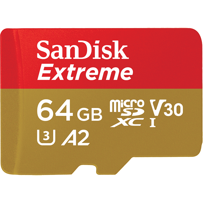 SanDisk Extreme microSD for Action Cameras