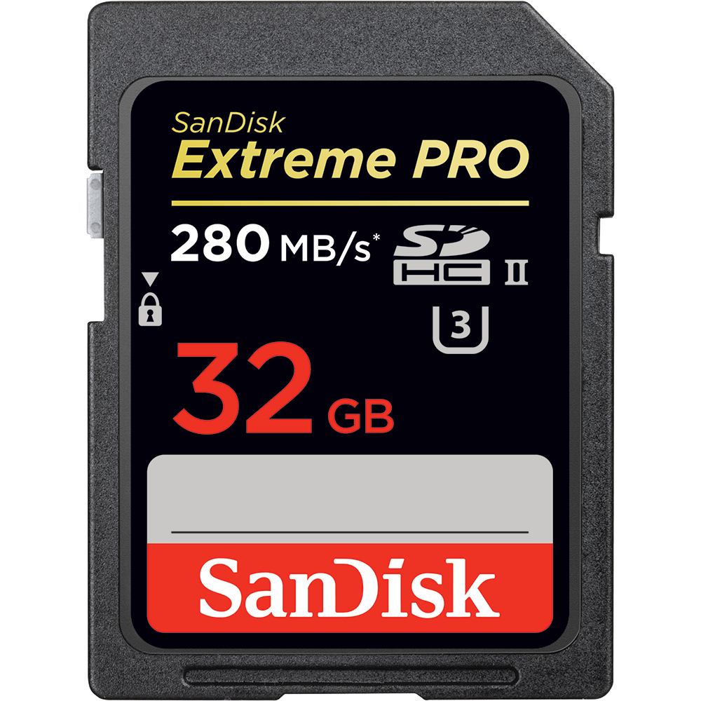 “SanDisk ExtremePro 280MB SDHC UHS-II Card-32G”???????