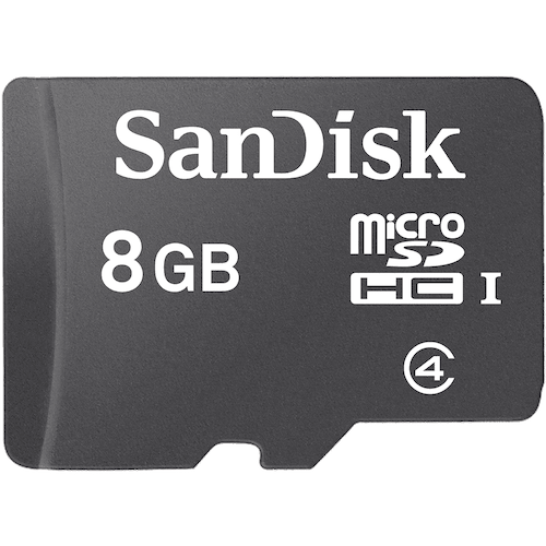 Image result for SANDISK microSDHC CARD