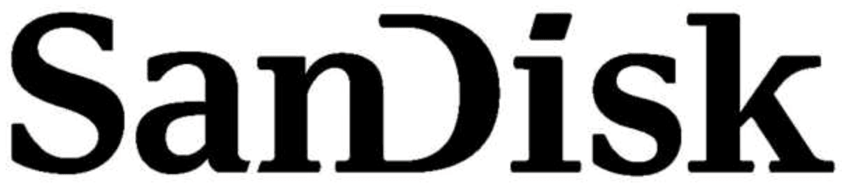 SANDISK logo (black)