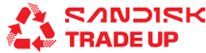 SANDISK Trade Up logo