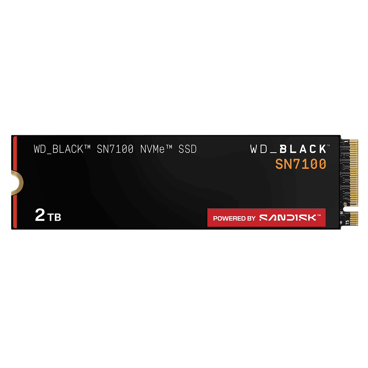 新品未開封WD_BLACK SN7100 2TB WDS200T4X0E NEW WD BLACK 2TB SN7100 NVMe Internal Gaming SSD Gen4 PCIe M.2