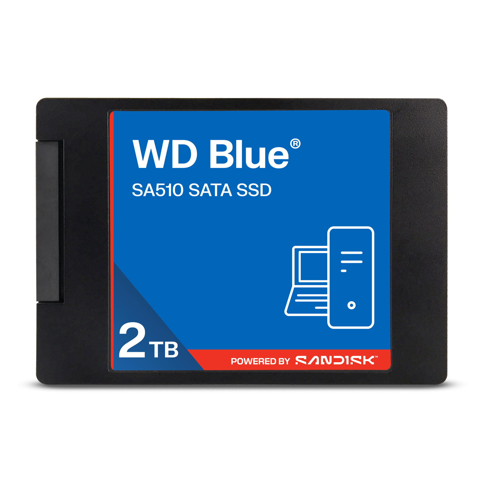 WD Blue SA510 SATA SSD 2.5”/7mm Cased | Sandisk