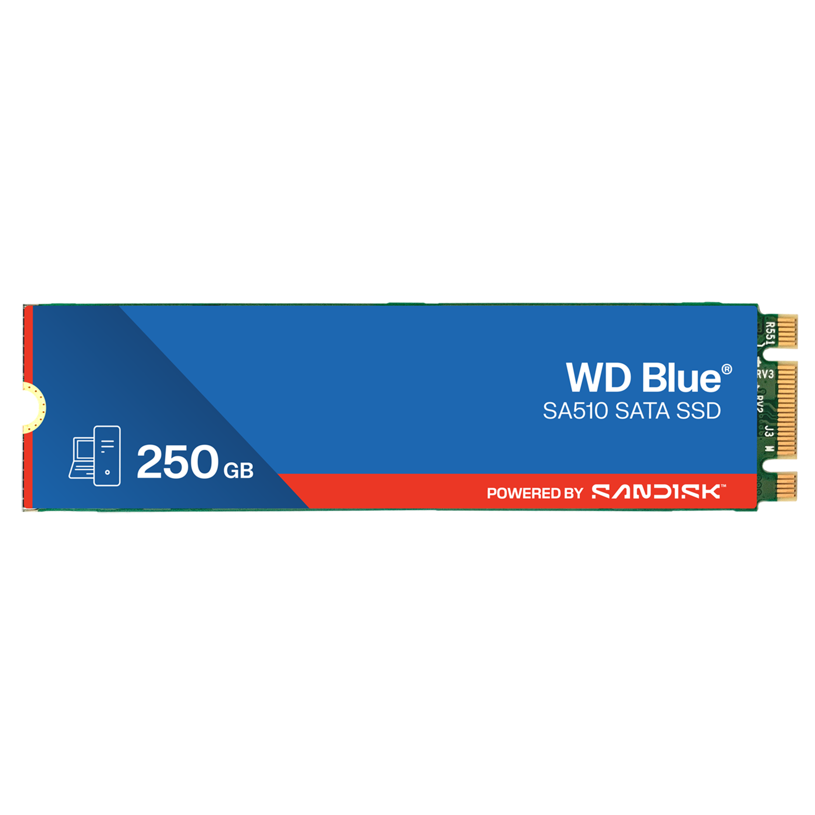 250GB WD Blue SA510 SATA SSD M.2 2280 | Sandisk