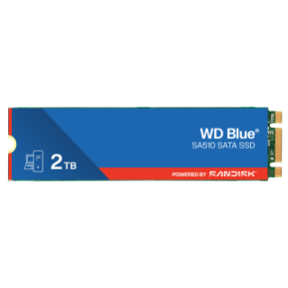 2TB WD Blue SA510 SATA SSD M.2 2280 | Sandisk