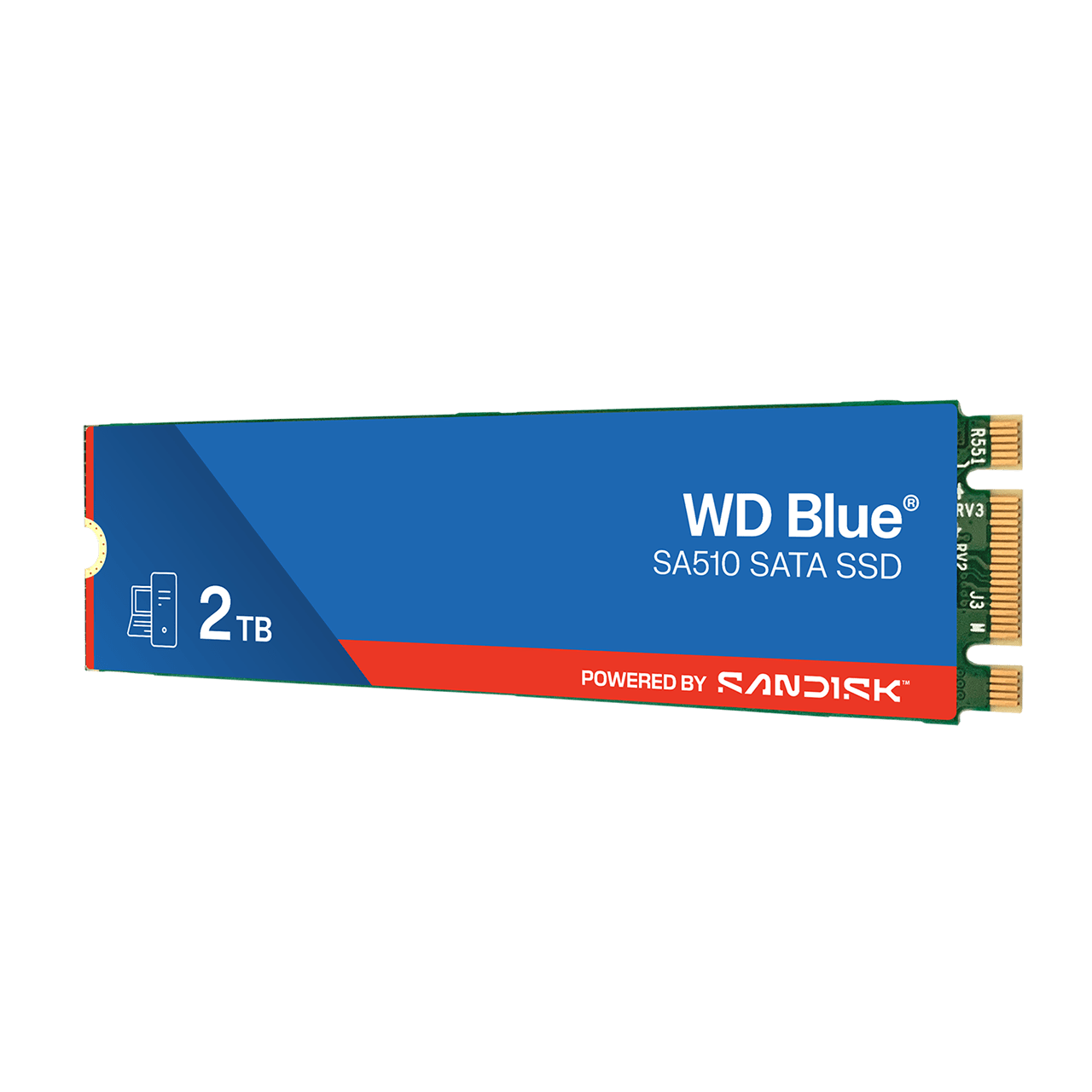 WD Blue SA510 2TB SATA SSD 未開封 2TB WD Blue SA510 SATA SSD M.2 2280 | Sandisk