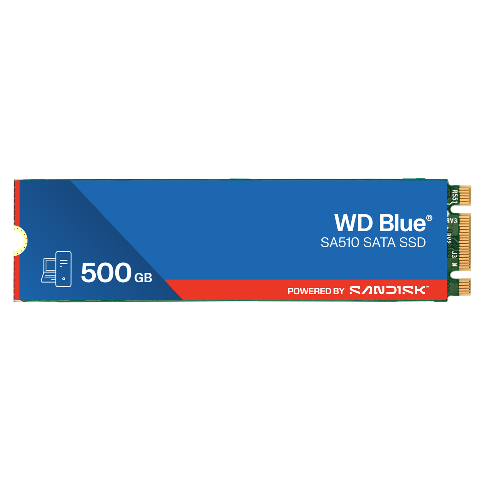 500GB WD Blue SA510 SATA SSD M.2 2280 | Sandisk