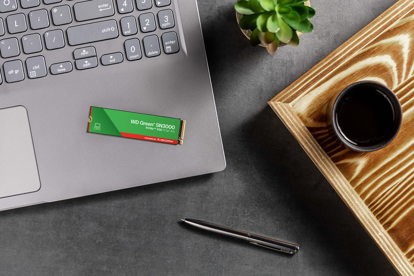 Disco solido SSD SanDisk WD Green SN300 NVMe 1TB PCIe Gen4 M.2 — foto 6