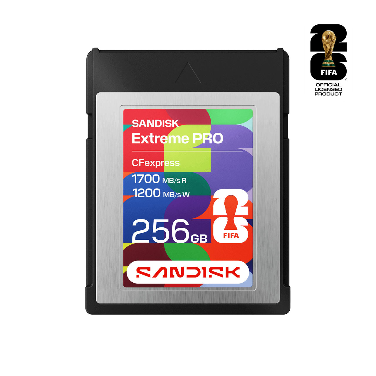 256GB SANDISK CFexpress™ Type B Card: FIFA World Cup 2026™ Edition