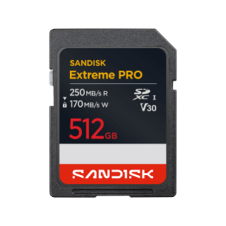 512GB SANDISK Extreme PRO SD UHS-I: National Park Foundation