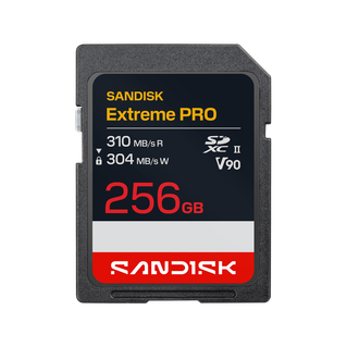 256GB ProGrade SDXCカード UHS-II V90 256GB SANDISK Extreme PRO SD UHS-II V90 Card | Sandisk
