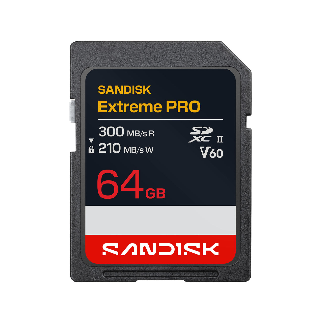 SANDISK Extreme PRO SDXC\u2122 UHS-II V60 Card - 64GB - Image1