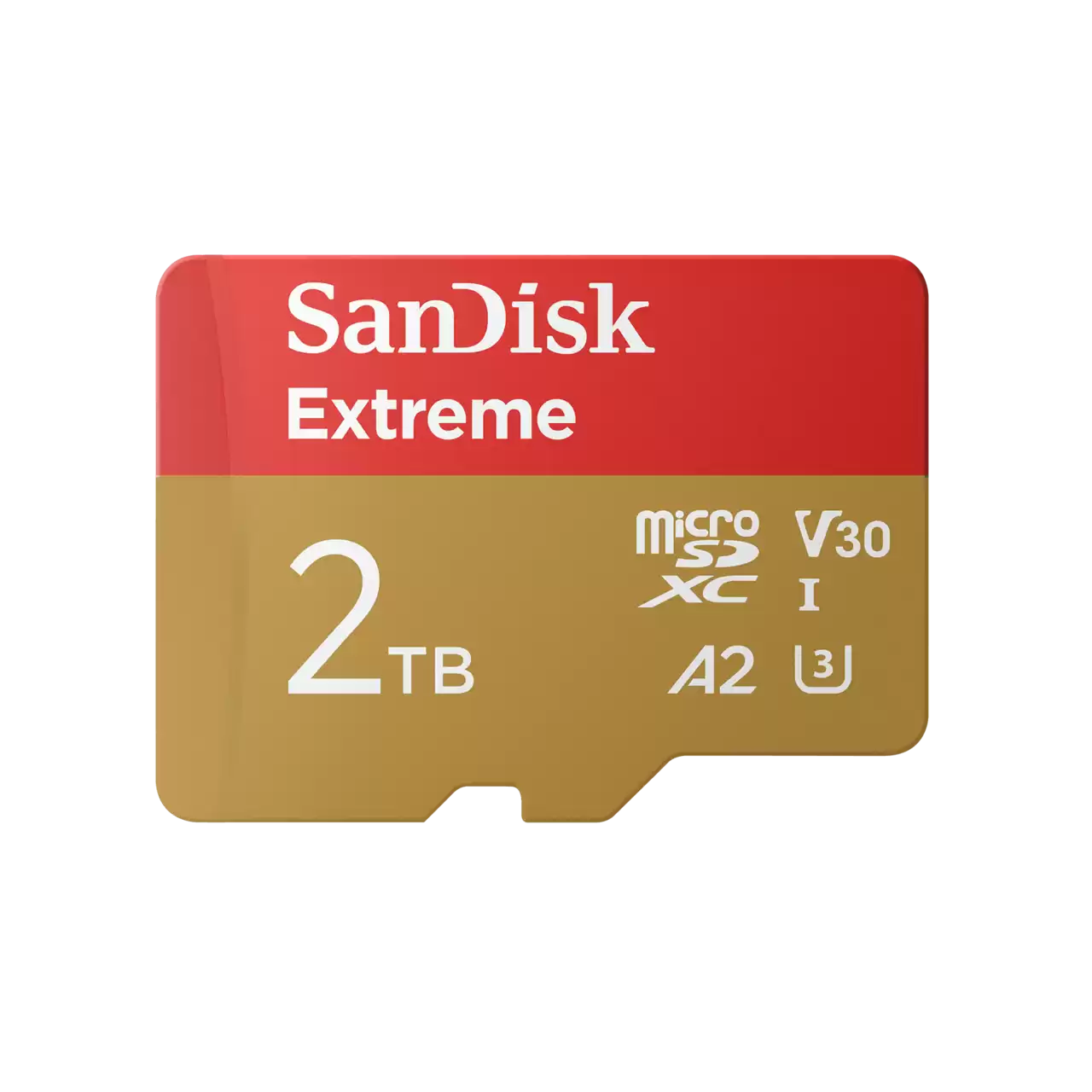SanDisk Extreme UHS-I microSD memory card 2TB- Zoom Image