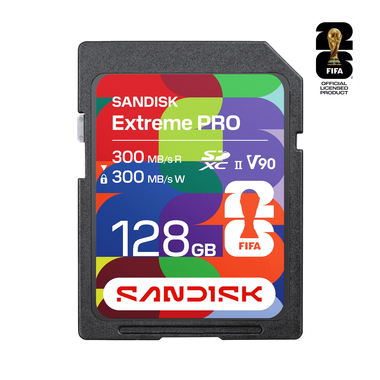 SANDISK SD UHS-II Card: FIFA World Cup 2026\u2122 Edition - 128GB - Image1
