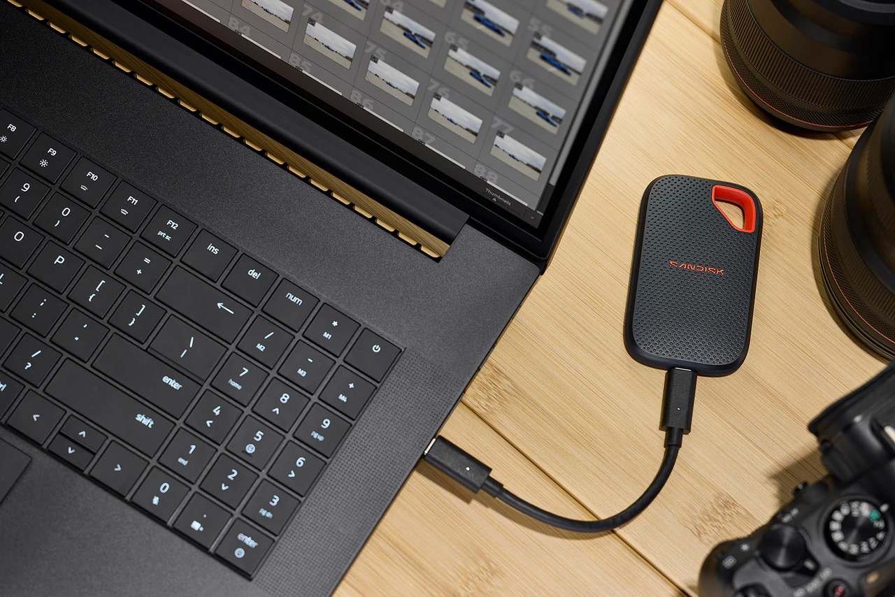 כונן חיצוני&nbsp;Extreme Portable SSD (V3)&nbsp;מבית Sandisk