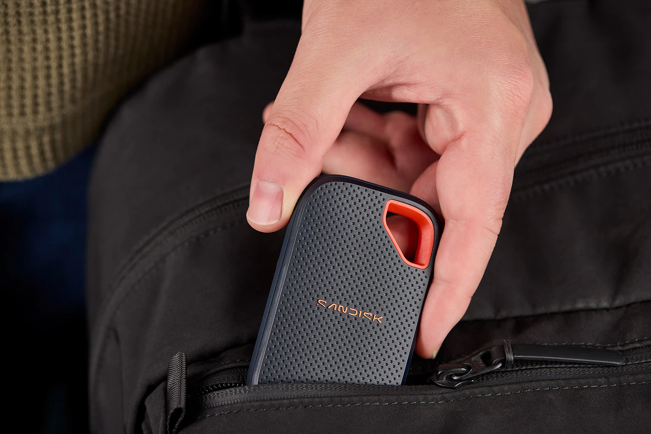 כונן חיצוני&nbsp;Extreme Portable SSD (V3)&nbsp;מבית Sandisk