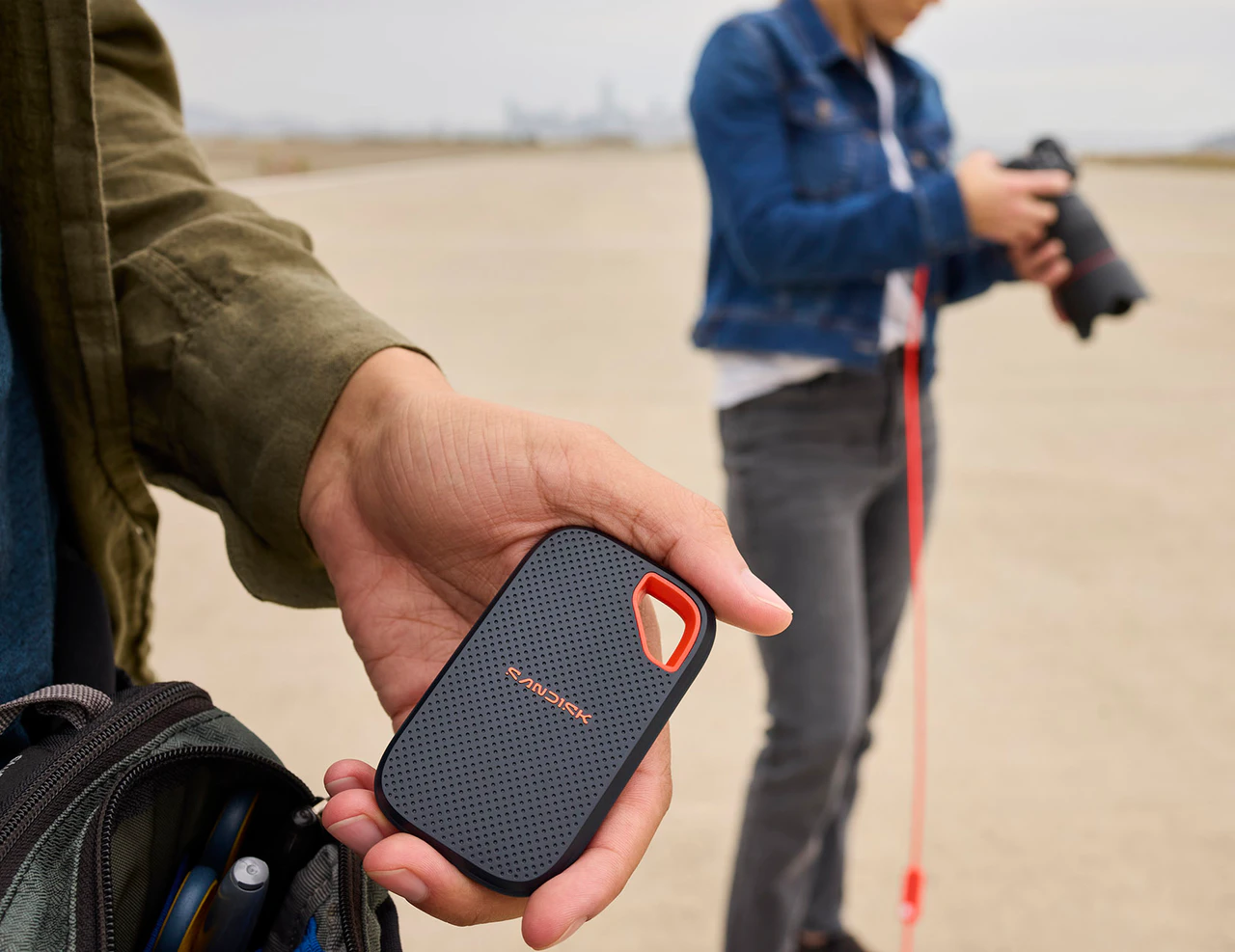 כונן חיצוני&nbsp;Extreme Portable SSD (V3)&nbsp;מבית Sandisk