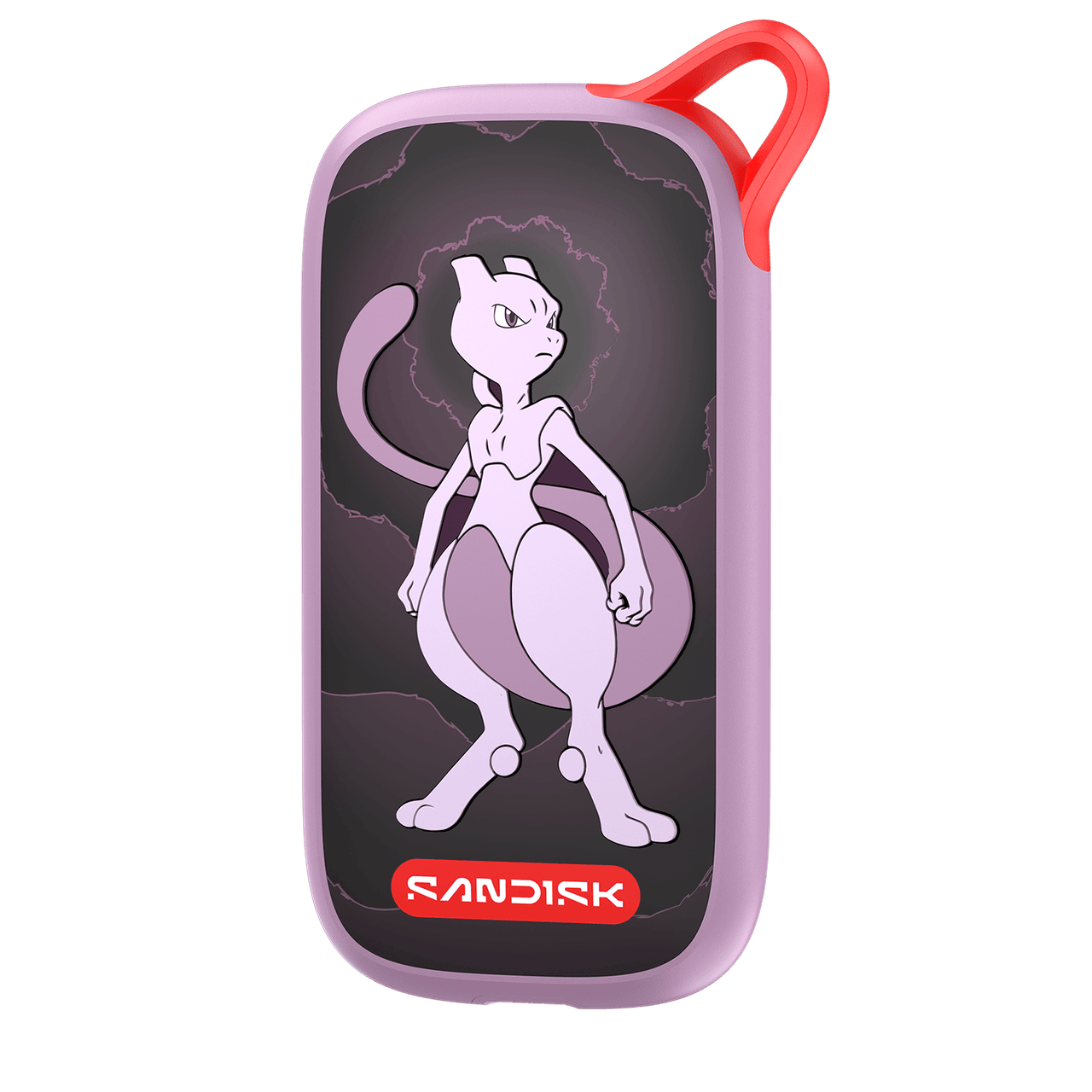 SANDISK Pok\u00E9mon Portable SSD, Mewtwo Edition - 500GB - Image1