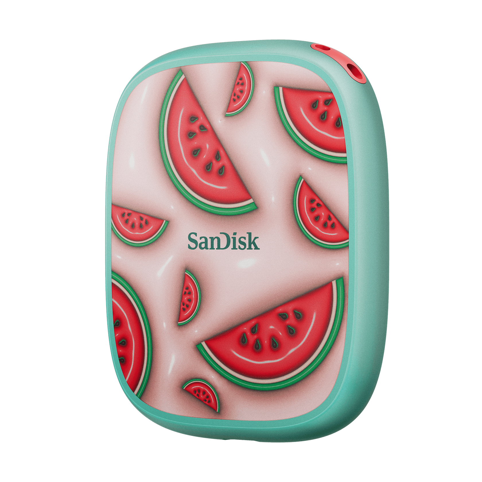 1TB SANDISK Phone SSD - Compatible with MagSafe - Watermelon | Sandisk
