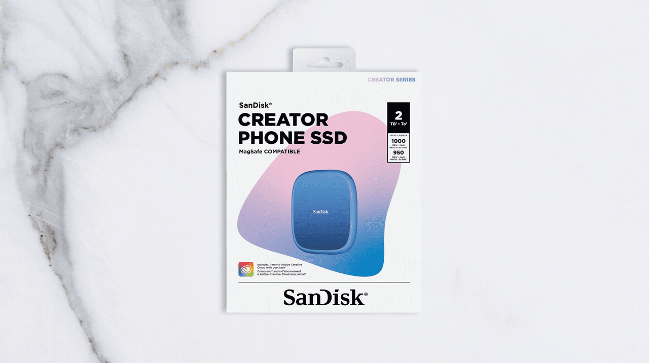 Buy a qualifying Sandisk Creator Series product.