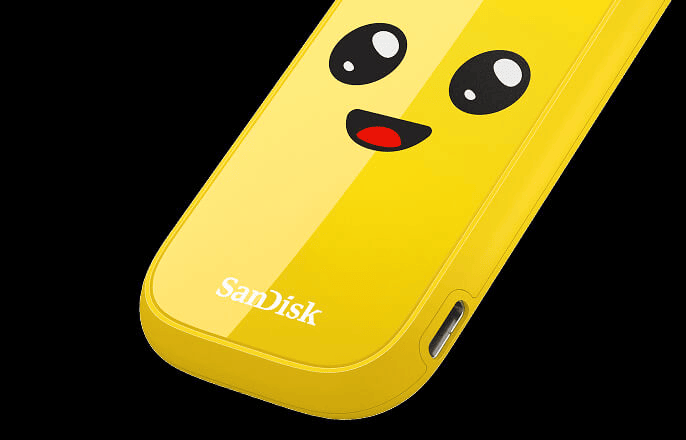 SanDisk Fortnite® Portable SSD, Peely™ Edition