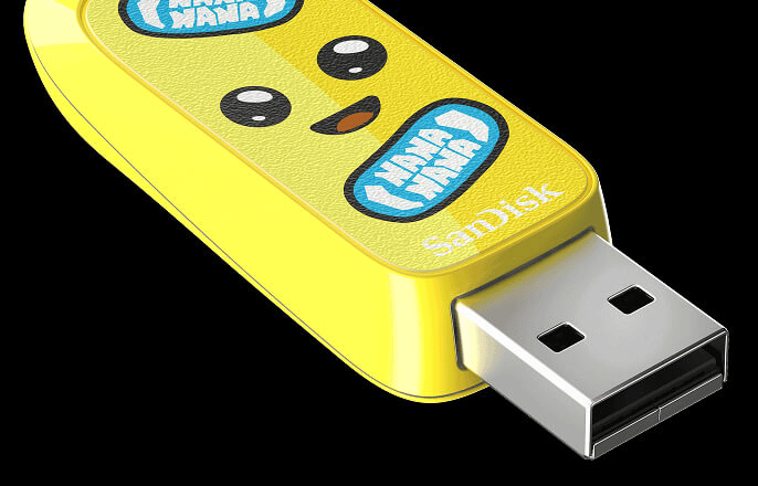 SanDisk Fortnite® USB Flash Drive, Peely™ Edition