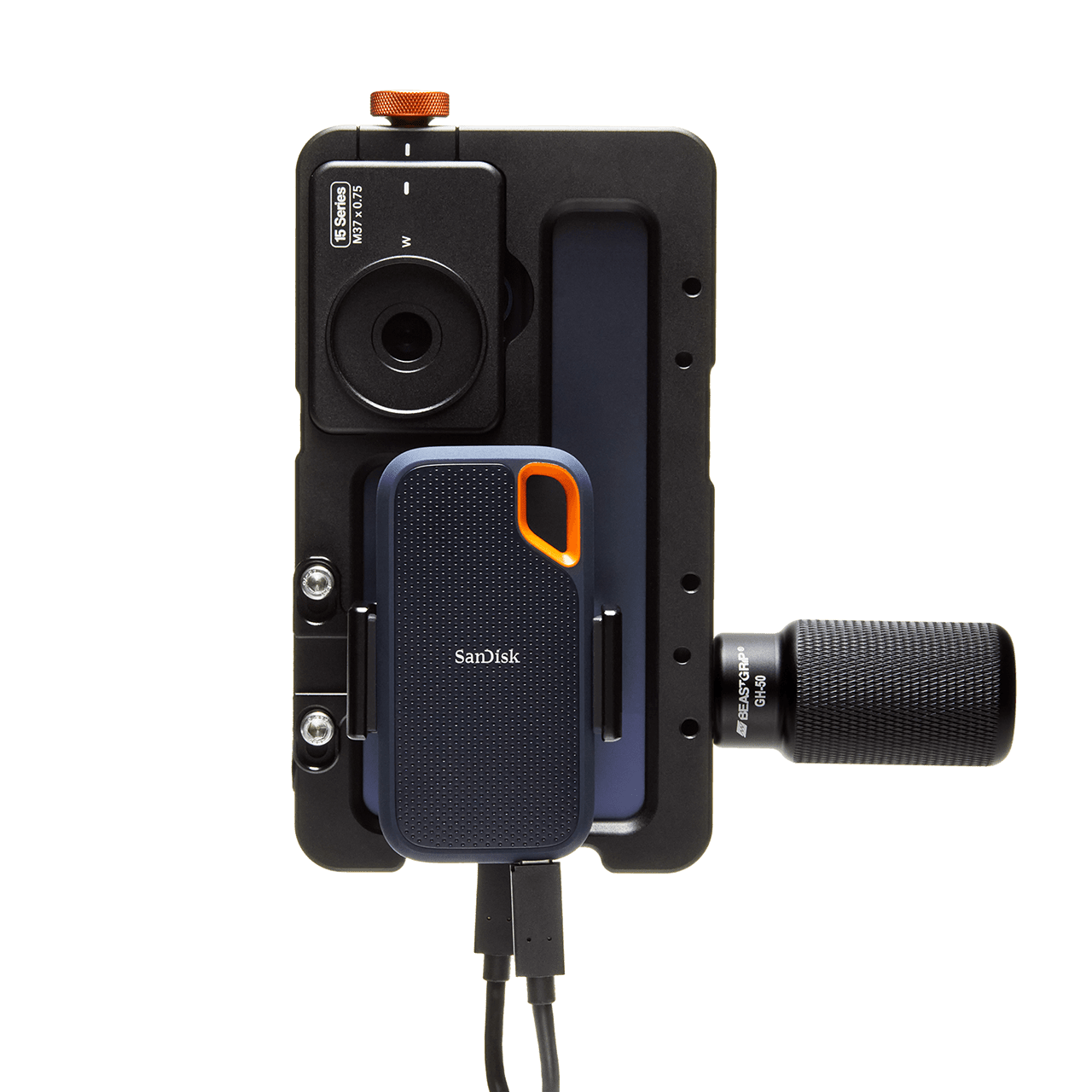 BEASTGRIP® x SanDisk Beastcage™ iPhone 15 Pro Max Creator Kit