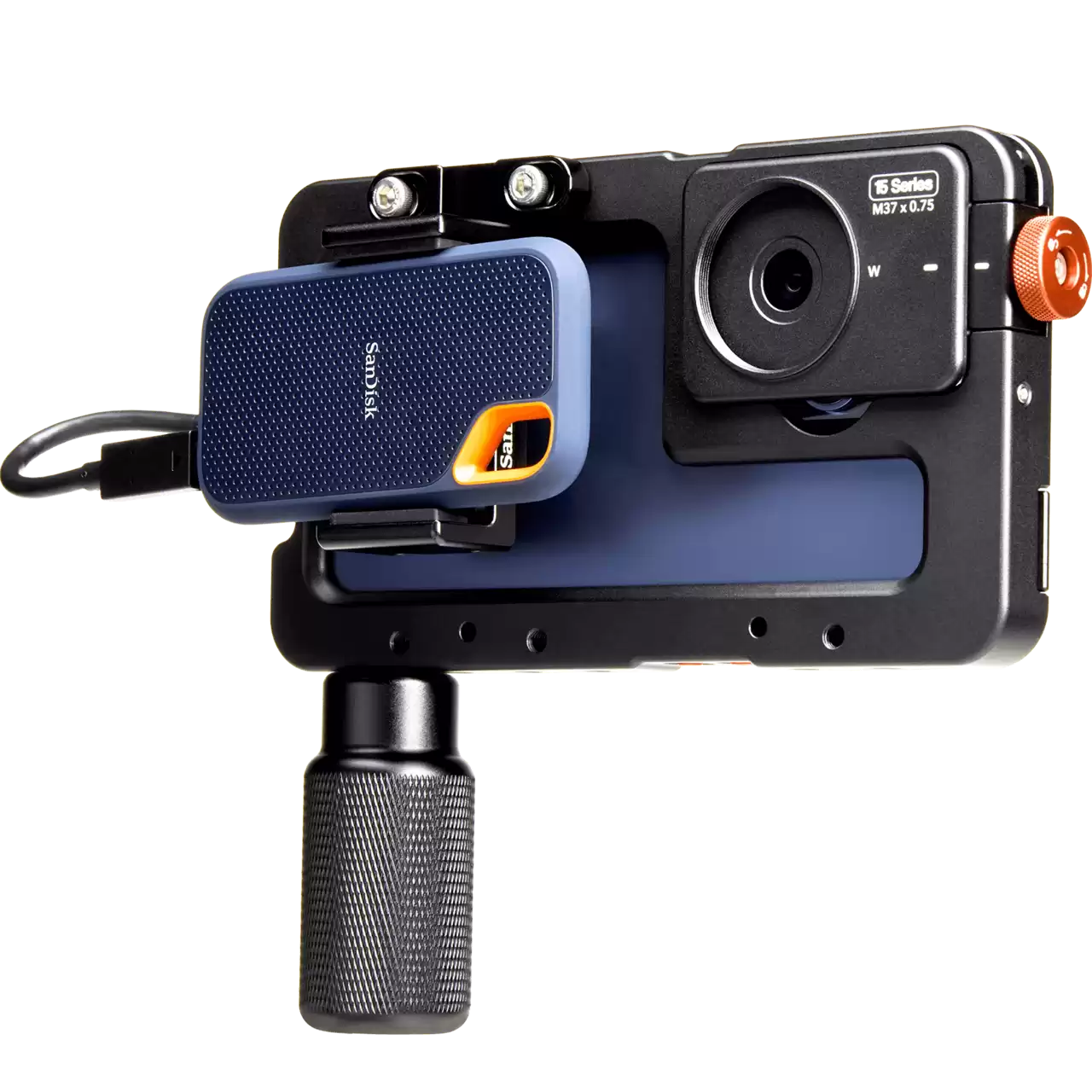 BEASTGRIP Pro Max Creator Kit Attached Right- Zoom Image