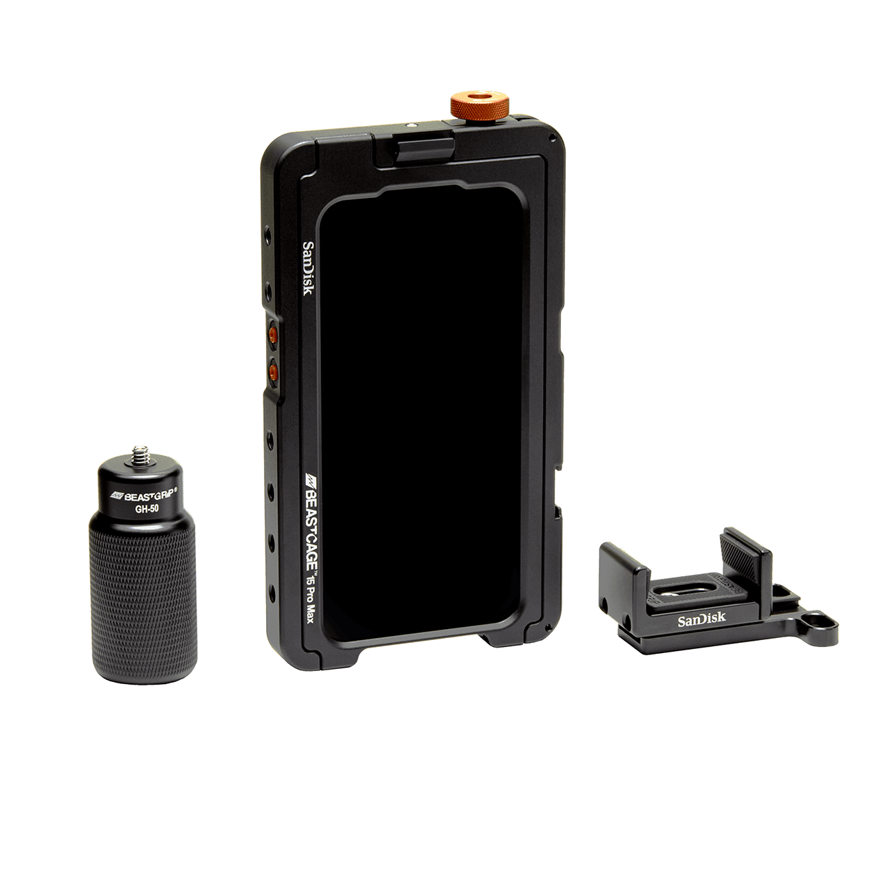 BEASTGRIP\u00AE x SanDisk\u00AE Beastcage\u2122 iPhone 15 Pro Max Creator Kit - Image1