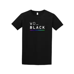 WD Black Color Bar T-Shirt