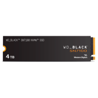 新品未開封 WD_BLACK SN7100 NVMe SSD 4TB WD BLACK SN7100 4TB Internal SSD Gen 4 x4 NVMe WDBELG0040BBK-WRSN
