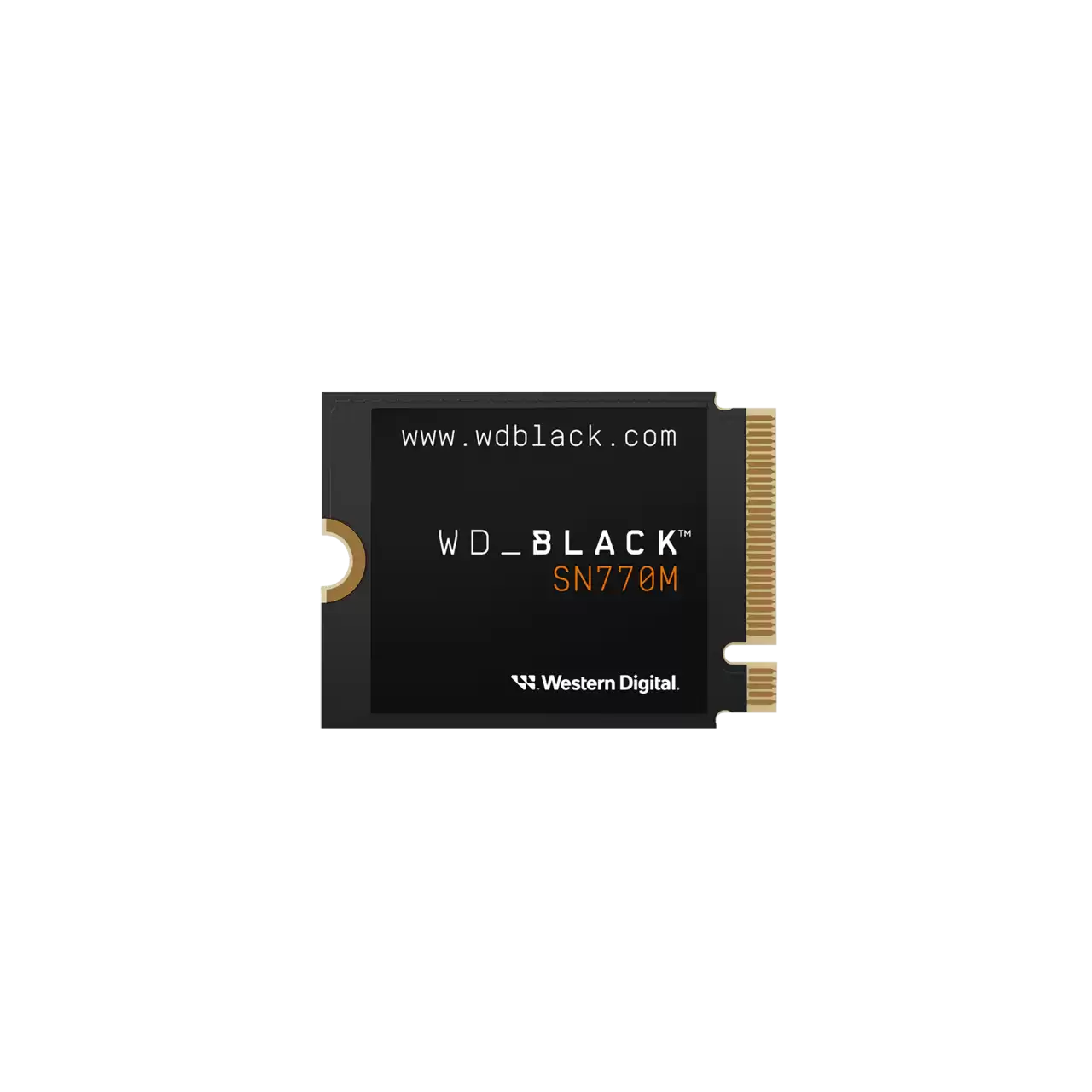 WD_BLACK SN770M NVMe SSD Front- Zoom Image