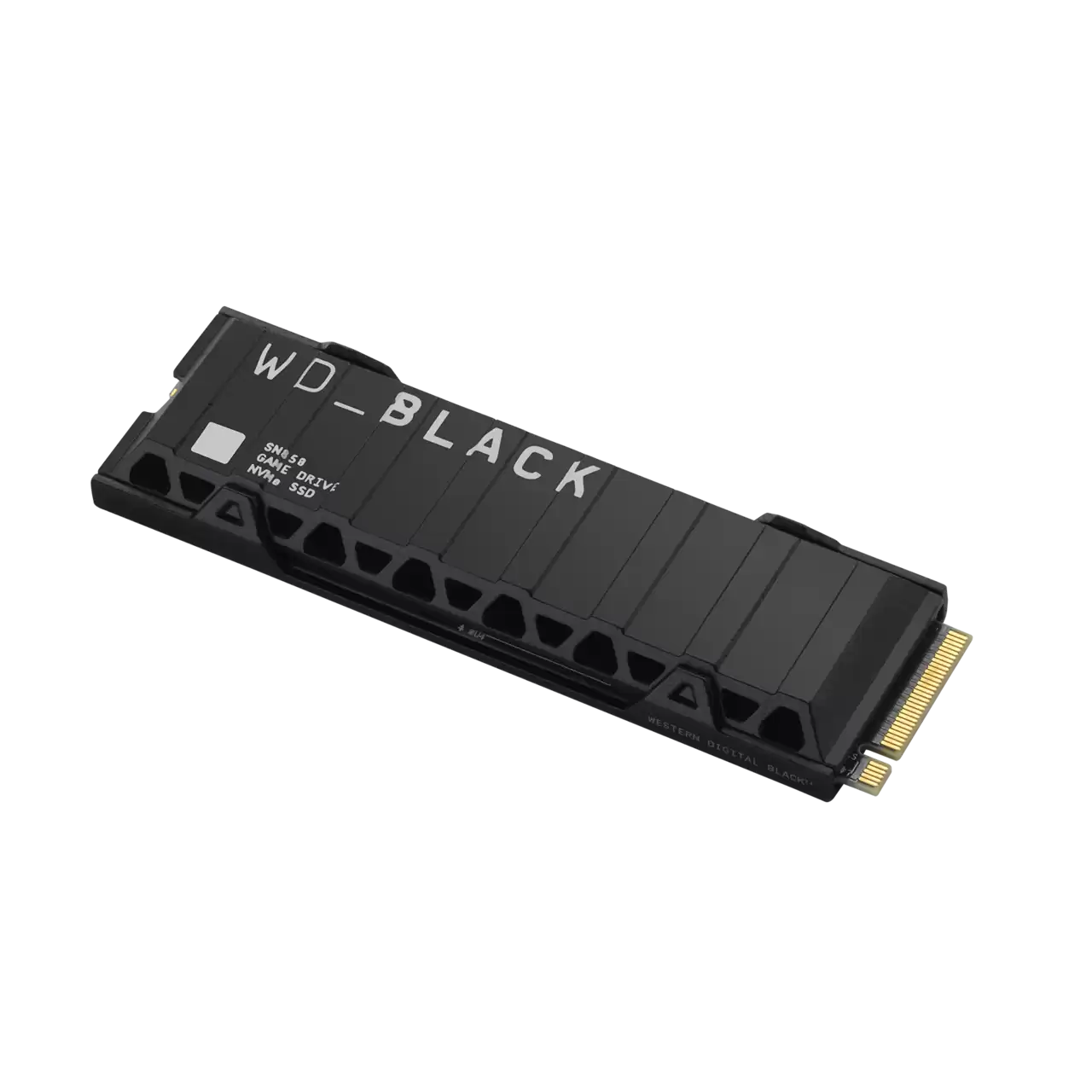 WD Black SN850 NVMe SSD Headsink Overhead- Zoom Image