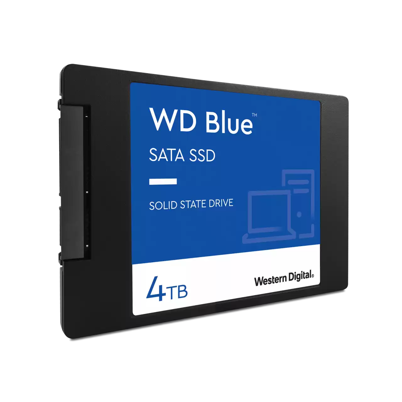 WD Blue 3D Nand Sata SSD 4TB Right- Zoom Image