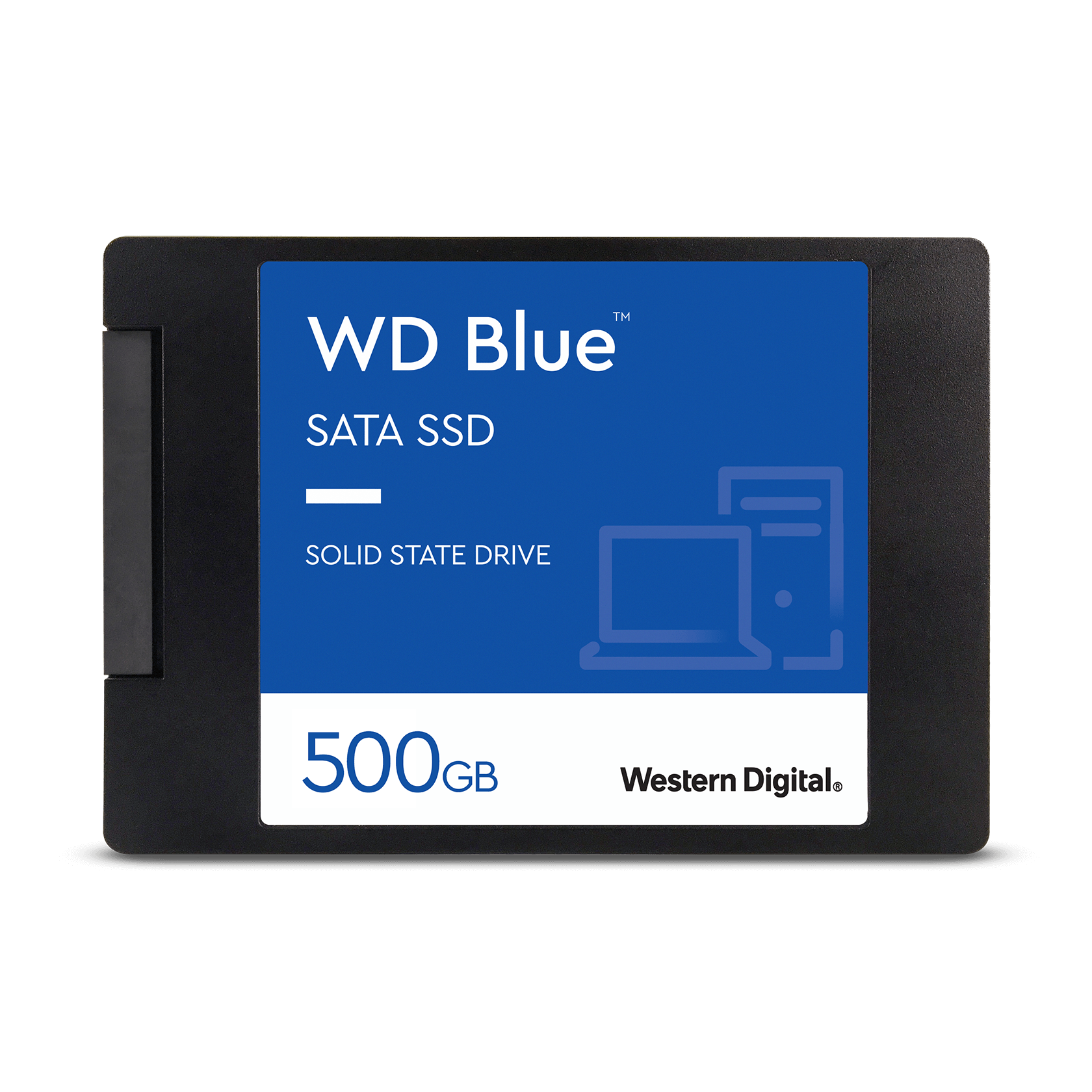500GB WD Blue SATA SSD 2.5”/7mm cased | Sandisk