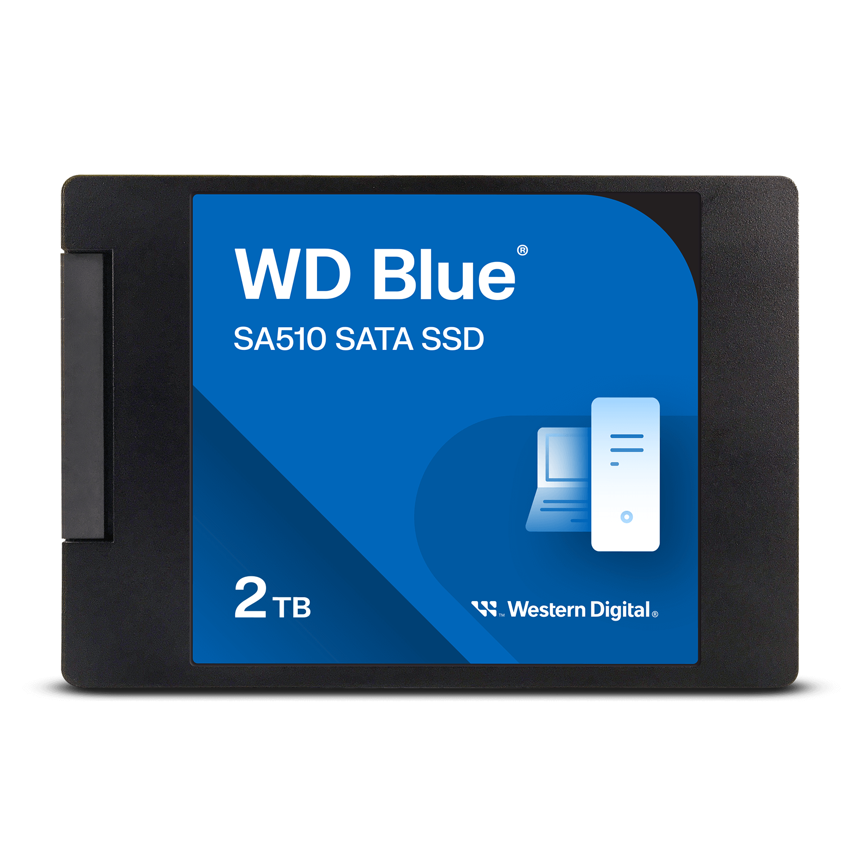 内蔵型SSD WD Blue SA510 SATA 2TB WDS200T3B0B 2TB WD Blue SA510 SATA SSD 2.5”/7mm Cased | Sandisk