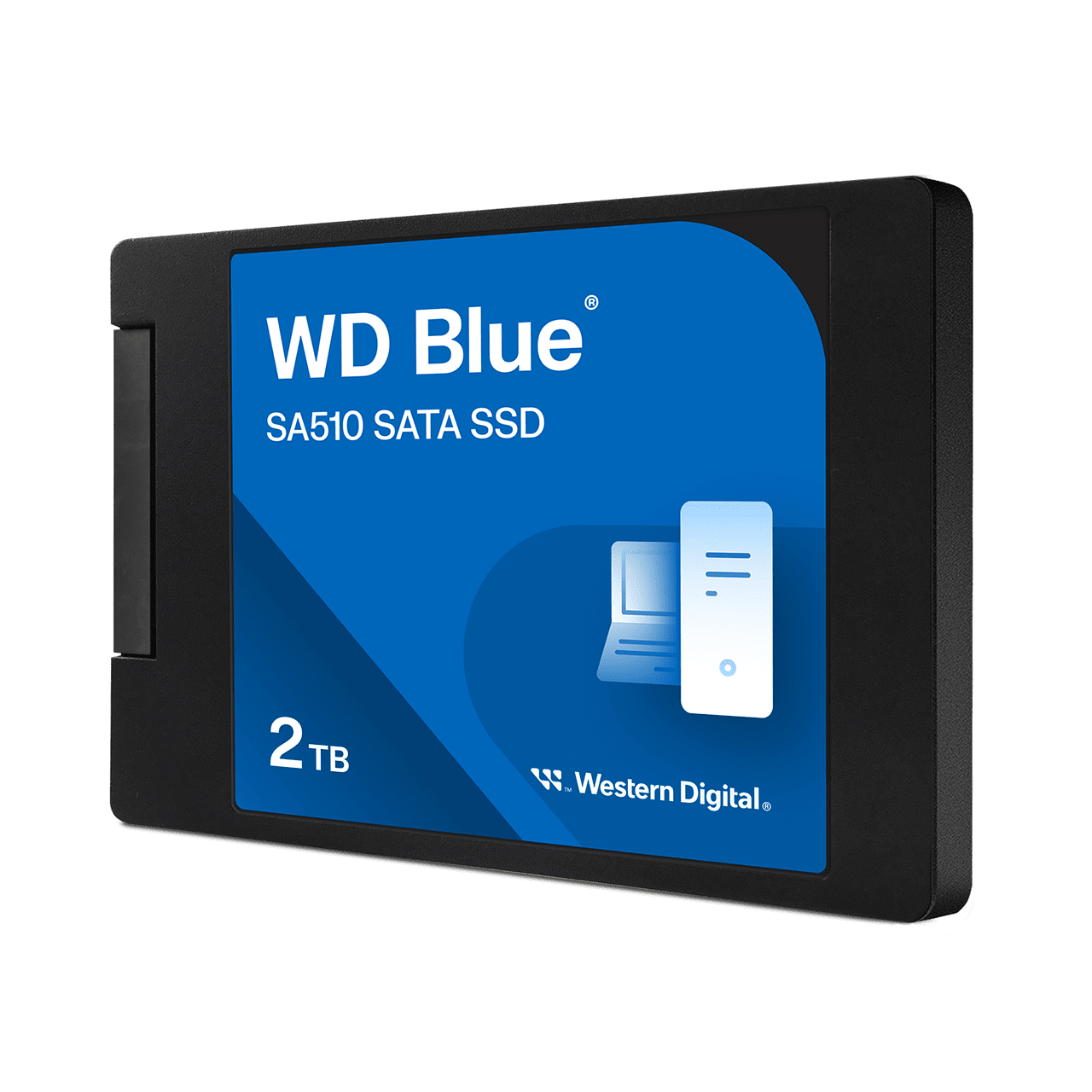 2TB WD Blue SA510 SATA SSD 2.5”/7mm Cased | Sandisk