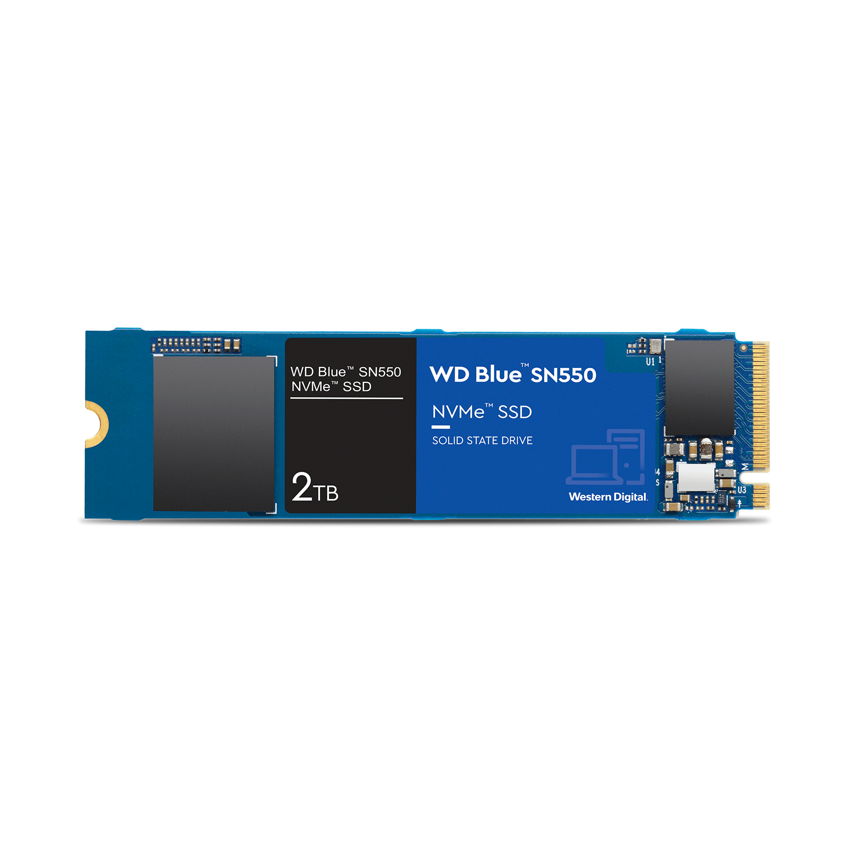 内蔵型SSD WD Blue SN550 2TB NVMe SSD 2TB WD Blue SN550 NVMe SSD - (Recertified) | Sandisk