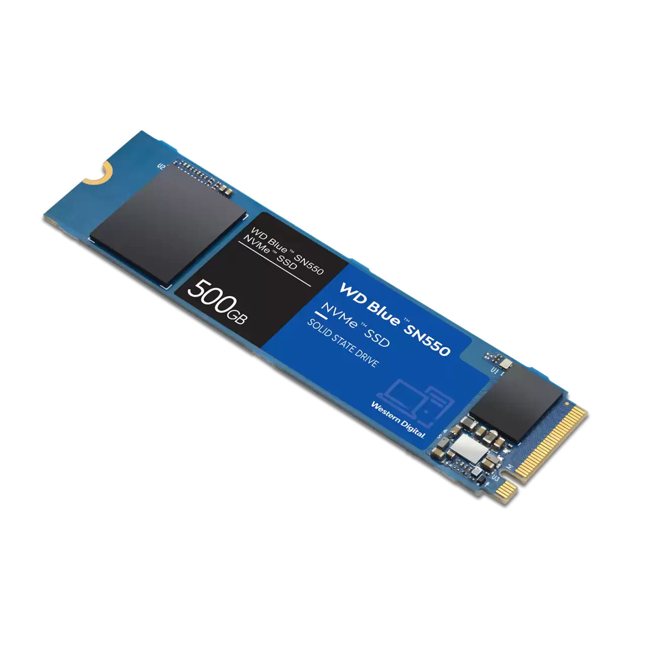 WD Blue SN550 NVME SSD Flat 500GB- Zoom Image