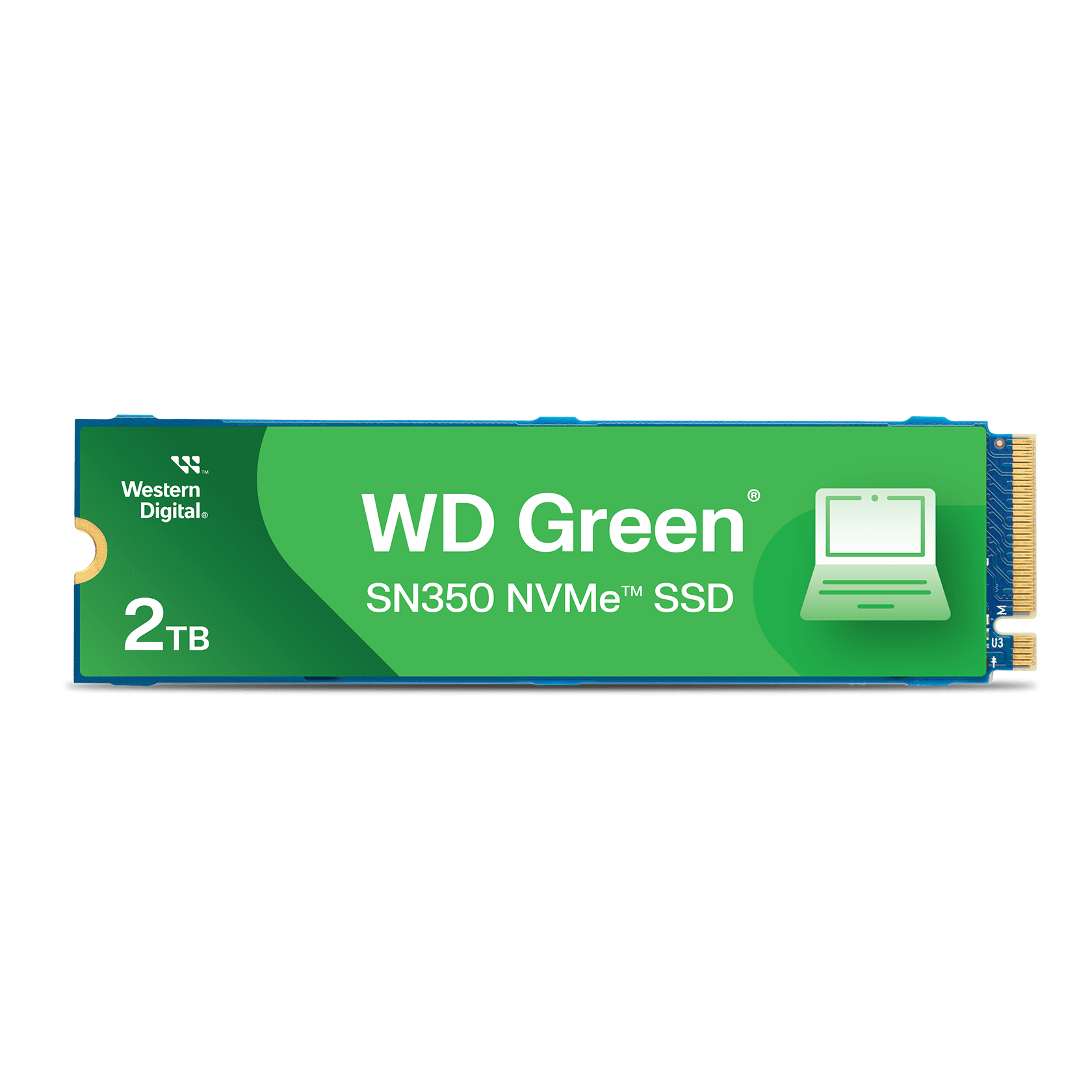 Interno Western Digital Wd Green Sn350 Wds200t3g0c 2tb Verde