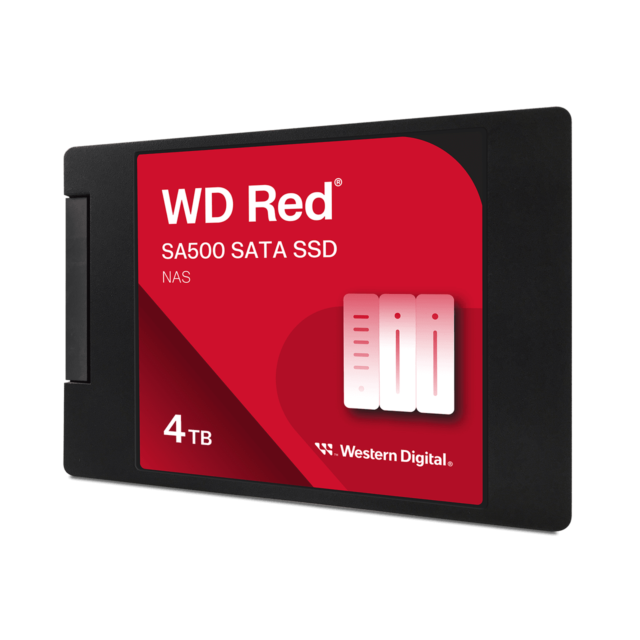 4 TB WD Red SA500 NAS SATA SSD 2.5”/7mm Cased | Sandisk