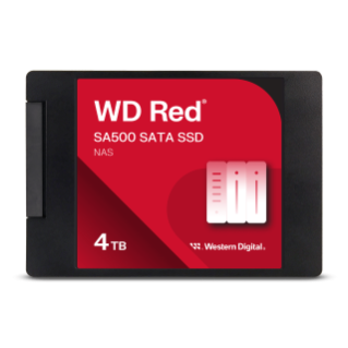 4 TB WD Red SA500 NAS SATA SSD 2.5”/7mm Cased | Sandisk