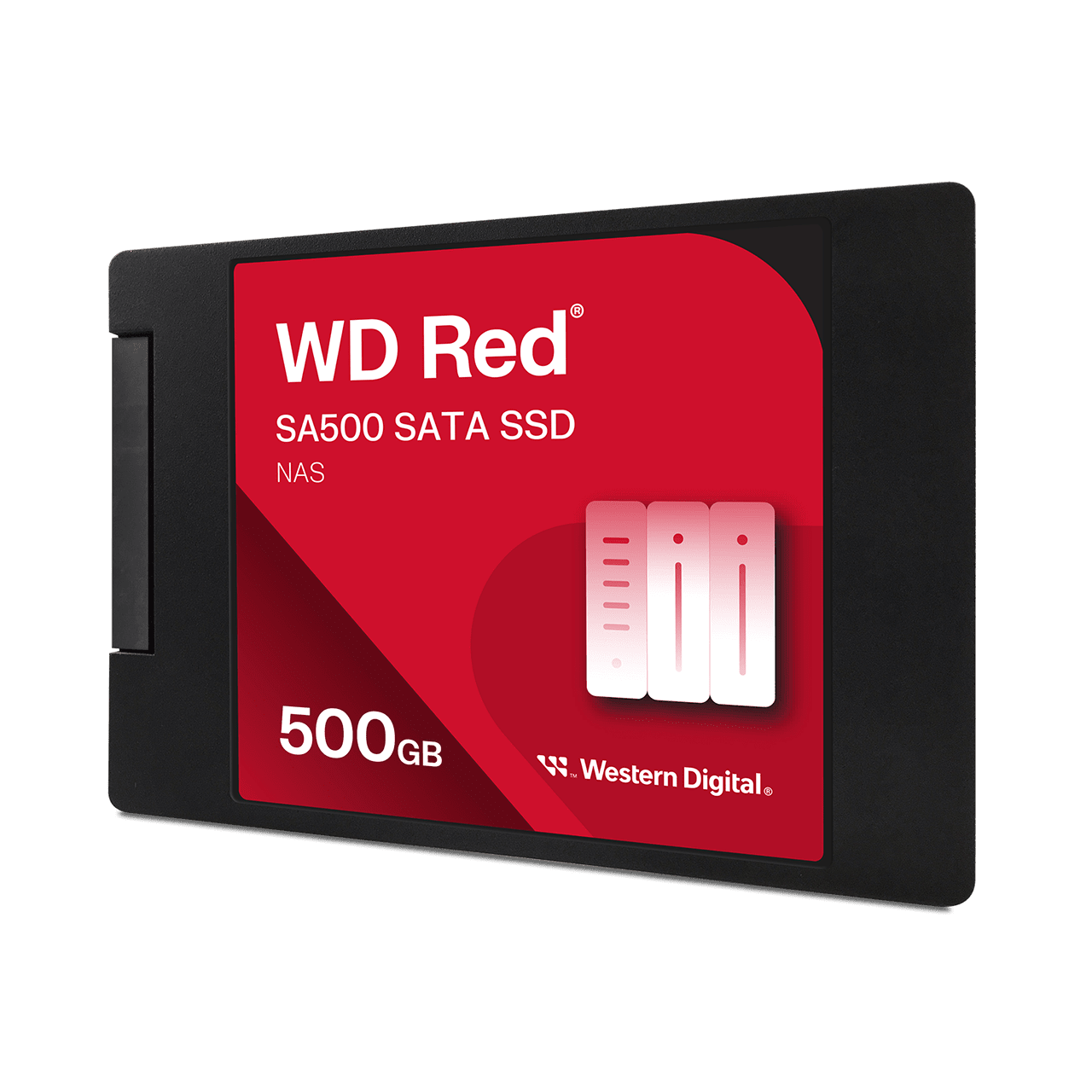 WD Red SA500 500GB SATA SSD 2.5インチ WD Red SA500 NAS SATA SSD 2.5”/7mm Cased | Sandisk