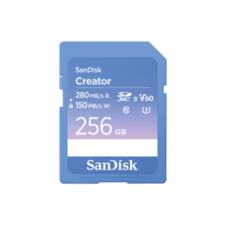 256GB SanDisk Creator SD UHS-II Card | Sandisk