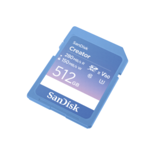 512GB Cartão SD SanDisk Creator UHS-II | Sandisk