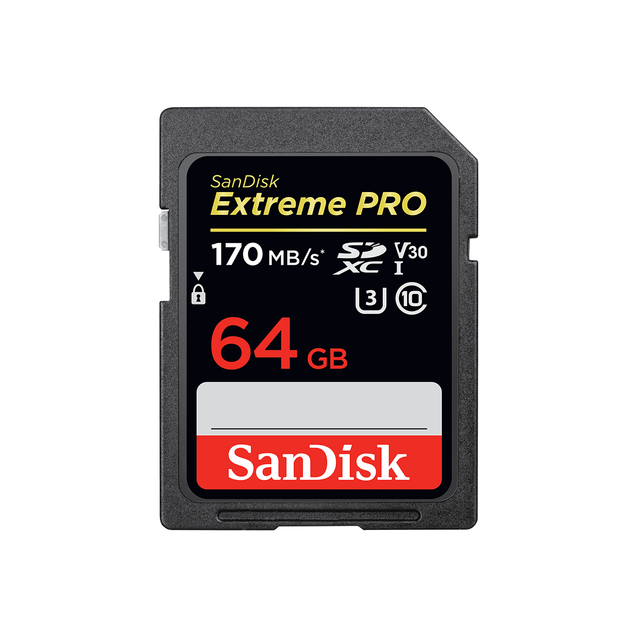SanDisk Extreme PRO\u00AE SDHC\u2122 And SDXC\u2122 UHS-I Card - 64GB - Image1