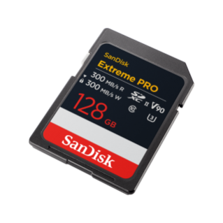 128GB SanDisk Extreme PRO SD UHS-II Card (V90) | Sandisk