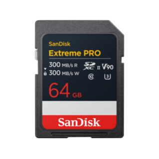 64GB サンディスク エクストリーム プロ SD UHS-IIカード（V90） | Sandisk