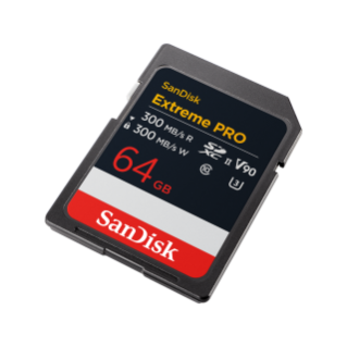64GB サンディスク エクストリーム プロ SD UHS-IIカード（V90） | Sandisk