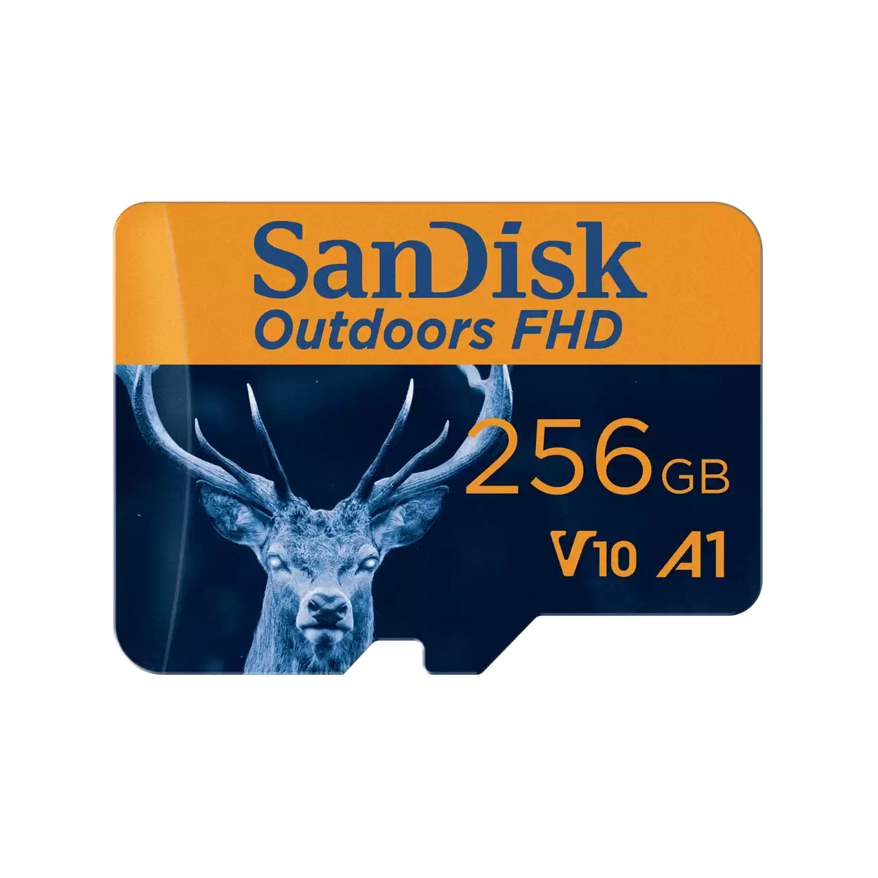 SanDisk Outdoors FHD microSD 256GB Front- Zoom Image